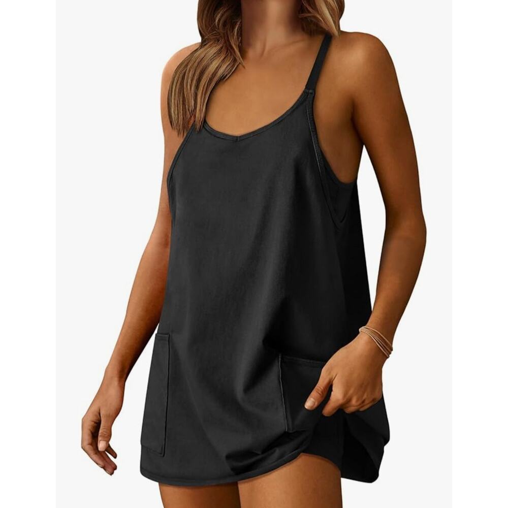 Elegant Black Sleeveless Dress